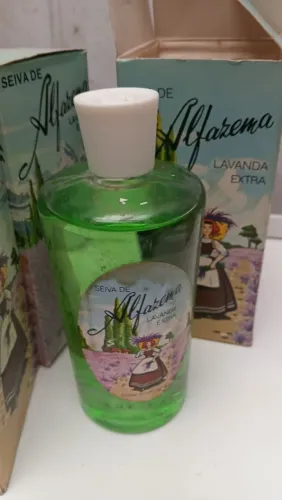 Colônia Seiva de Alfazema Antigo 1980 Lavanda Extra.
