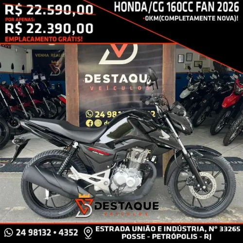 HONDA / CG 160CC FAN 2026