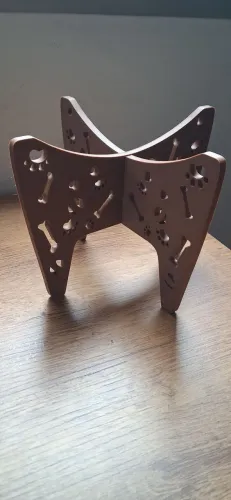 Suporte Elevado para comedouro para Gato ou Cachorro