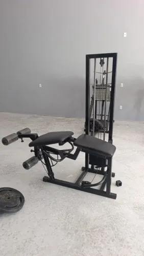 Extensora e flexora conjugado da metal TEC