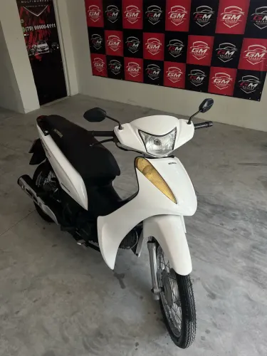 HONDA BIZ 100 ES BRANCA 2015