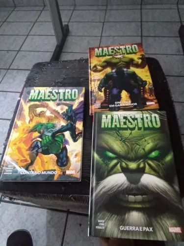 HQs Maestro - Trilogia (3 HQS CAPA DURA)
