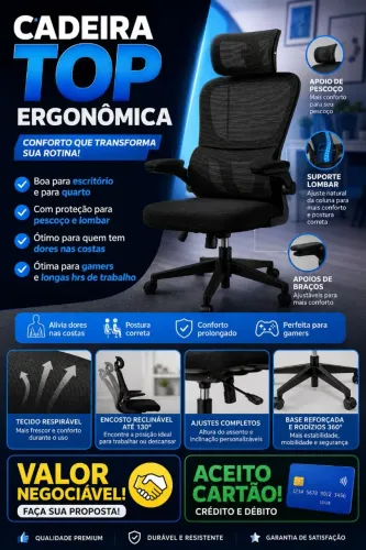 Cadeira ergonômico 