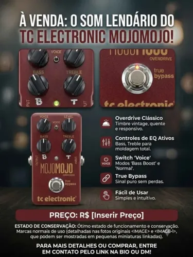 Pedal Mojomojo overdriver