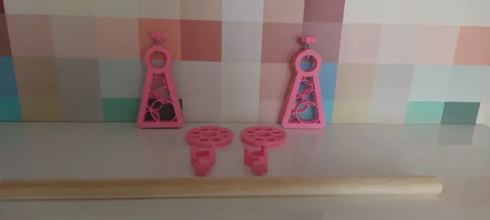 Suporte de bopp para laminadora compatível com várias marcas, 3 modelos disponíveis.