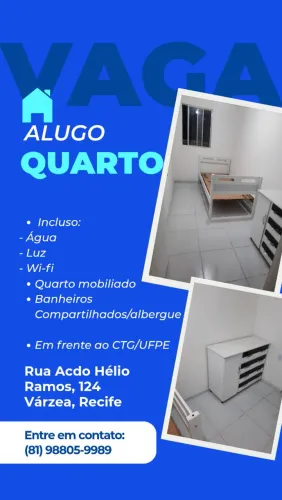 Quarto p estudantes em albergue