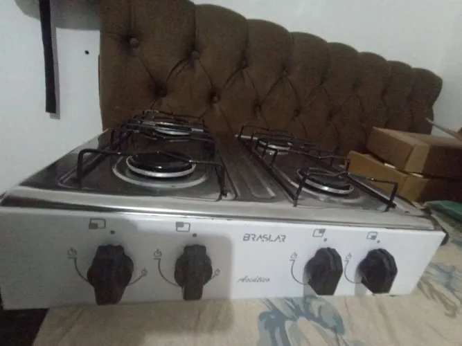 Cooktop Braslar / Fogão de mesa 4 bocas<br>