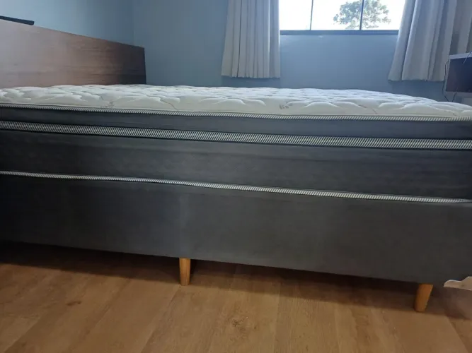 Cama queen com box