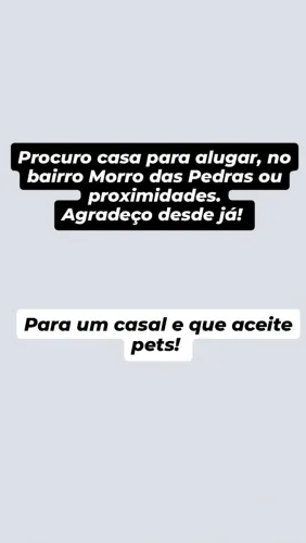 A procura de uma casa de aluguel!