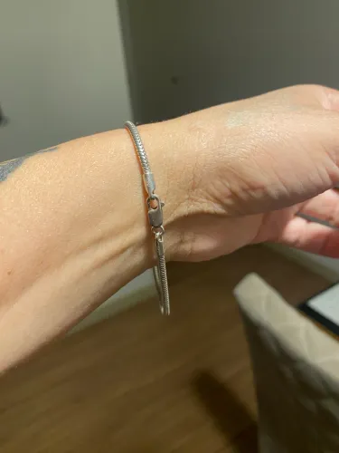 Pulseira de prata nova