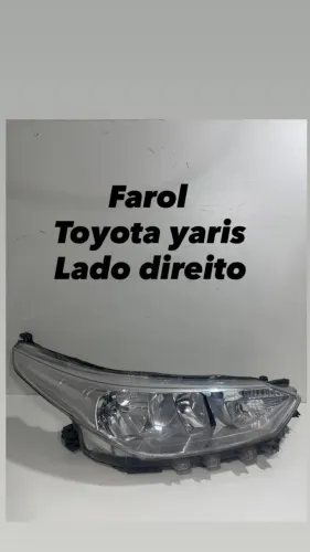 Farol Toyota Yaris Lado Direito