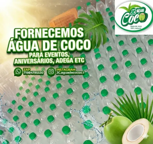 Água de coco atacado