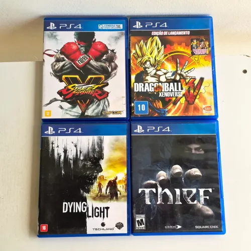PS4 Lote 4 Jogos - ÓTIMO - OPORTUNIDADE
