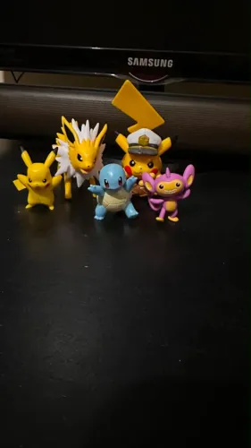 Pokemon Jazwares / sunny Pikachu - Jolteon - Squirtle - Aipon - Pikachu mcdonalds