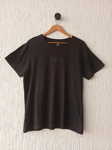 camiseta hurley preta masculina veste p