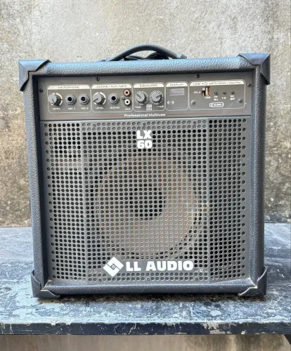 Caixa de som amplificador LX60