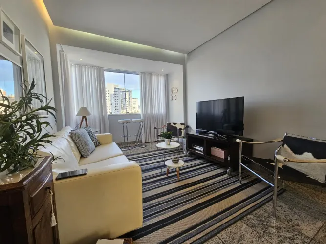 APARTAMENTO MOBILIADO PARA LOCAÇÃO 01 QUARTO SUITE 02 VAGAS LAZER COMPLETO NO ANCHIETA