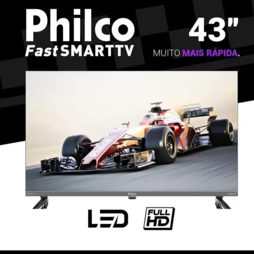 Smart TV Philips Roku - Perfeito Estado (Com Controle)