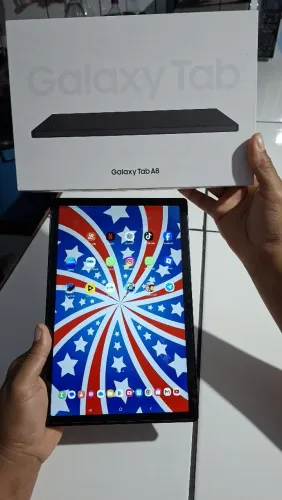 Tab A8 Na Caixa Tablet samsung 64Gbs Faz ligacao 10.5 polegadas
