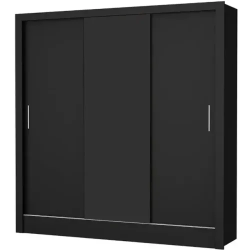 Guarda Roupa Casal Sem Espelho 3 Portas 3 Gavetas