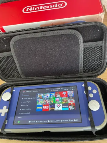 Nitendo Switch Lite - Desbloqueado - Na Caixa