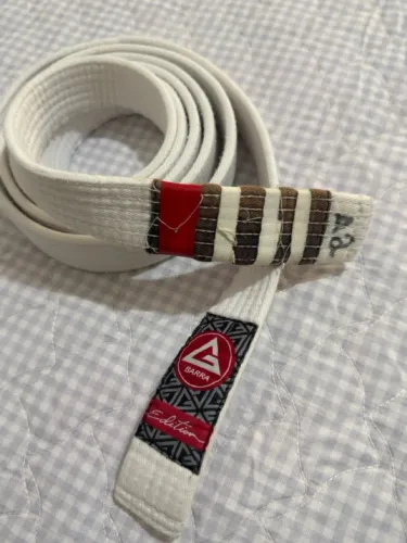 Faixa Gracie Barra A2 Branca