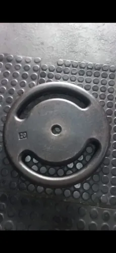Anilhas de academia 12 reais o kilo