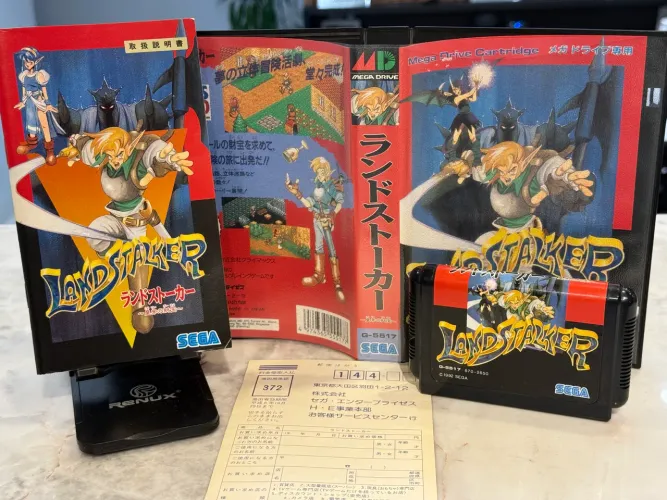 Landstalker - Sega Mega Drive completo