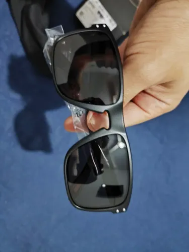 Óculos de Sol Oakley Holbrook, Preto Fosco, Tamanho 55