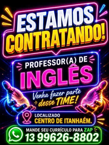 Professor de inglês 