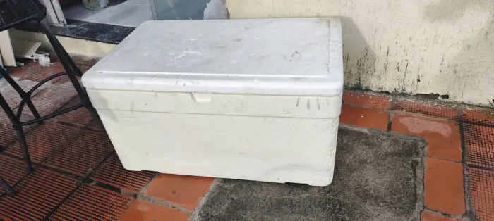 Caixa de isopor 175l