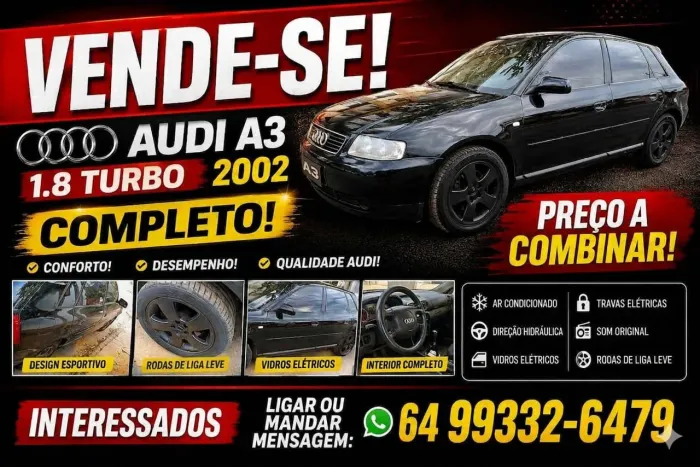 Audi A3 1.8 Turbo 5P Mec. 2002