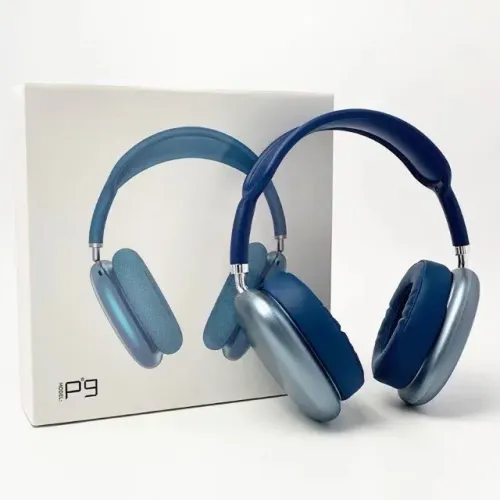Fone Bluetooth P9 Air Sem Fio Over-Ear - Prata | Confortável e Moderno