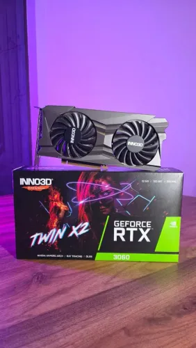 PLACA DE VIDEO RTX 3060 12GB - NOVA LACRADA (LOJA FISICA)