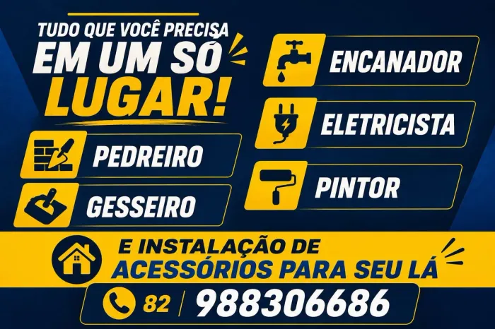 O que voca precisa em um só lugar
