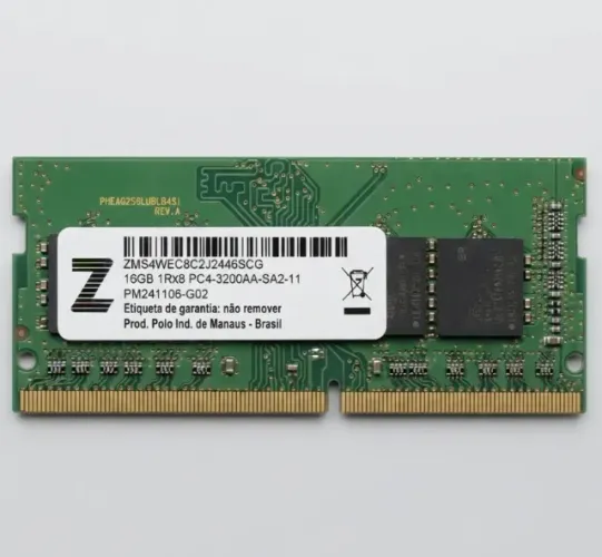 Memória RAM DDR4 16GB PC4-3200 3200MHz