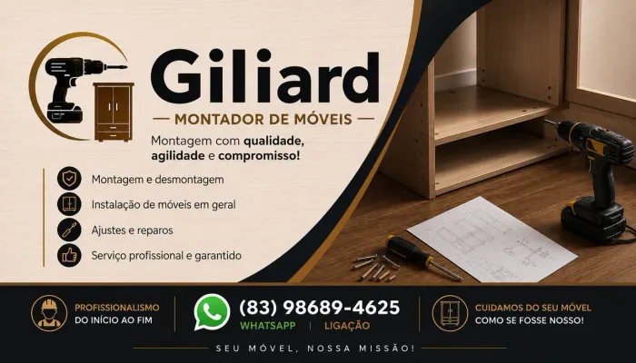 Montandor de móveis 