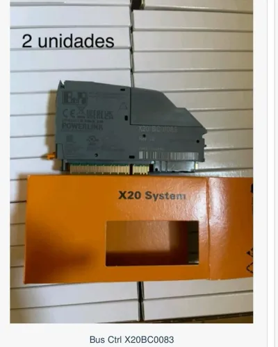 Bus controller B&R x20 BC0083(ethernet POWERLIN) 2 unidades K