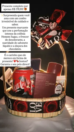 Presente dia dos namorados