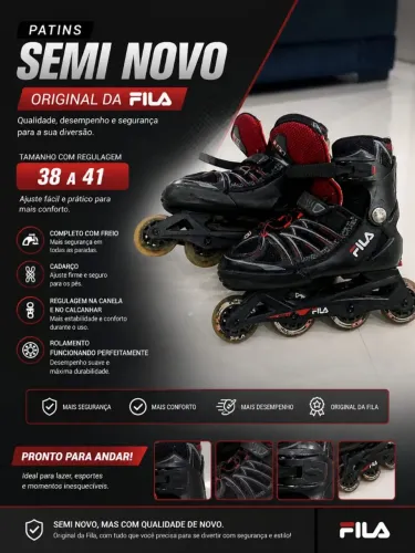 Patins FILA Seminovo 