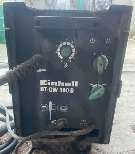Mina de Solda Einhell BT-GW 190 D - Forte e Robusta (Bivolt 220V / 380V)