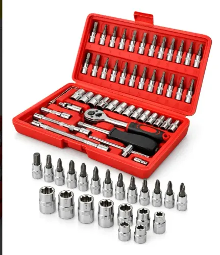 Kit Ferramentas 46 Peças - Novo Lacrado - Maleta - Entrega Ingleses Hoje