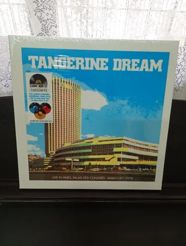 Lp Box Set Tangerine Dream - Live in Paris - Palais des congress (disco vinil exclusivo)