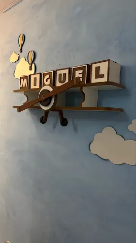 Decoração de quarto menino aviador