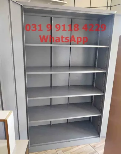 Armário de Aço Gigante com 4 Prateleiras com Chave - Frete Grátis - Novo