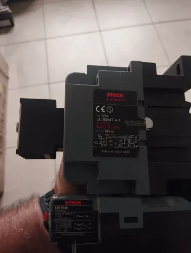 Contator e relé termico Steke 