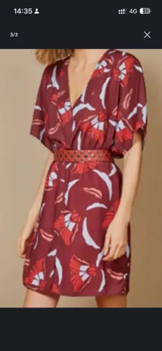 Vestido Maria Filó - não acompanha cinto