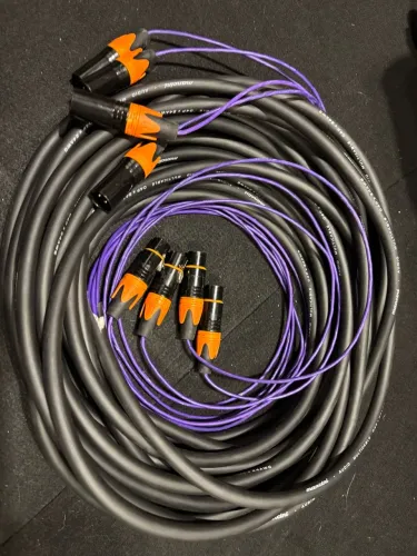 Multicabo Profissional Emborrachado Mancini 10 Metros XLR
