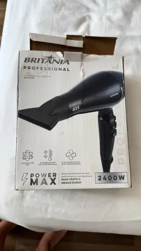 Secador de Cabelos BSC2410 Power Max 2400W Britânia