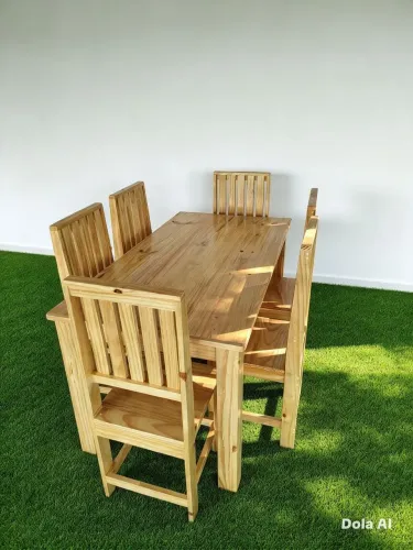 Mesa de jantar com 6 cadeiras